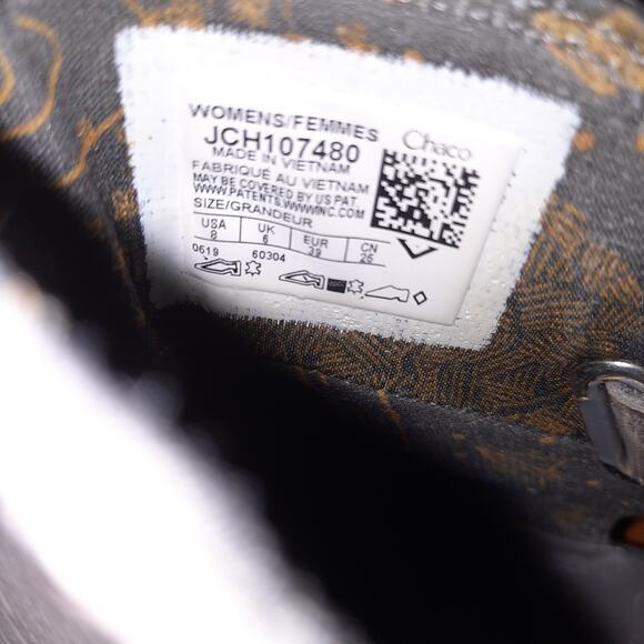 Chaco Womens Gray Cataluna Slingback Studded Midsole Clog Shoe Size 8 - Picture 7 of 10